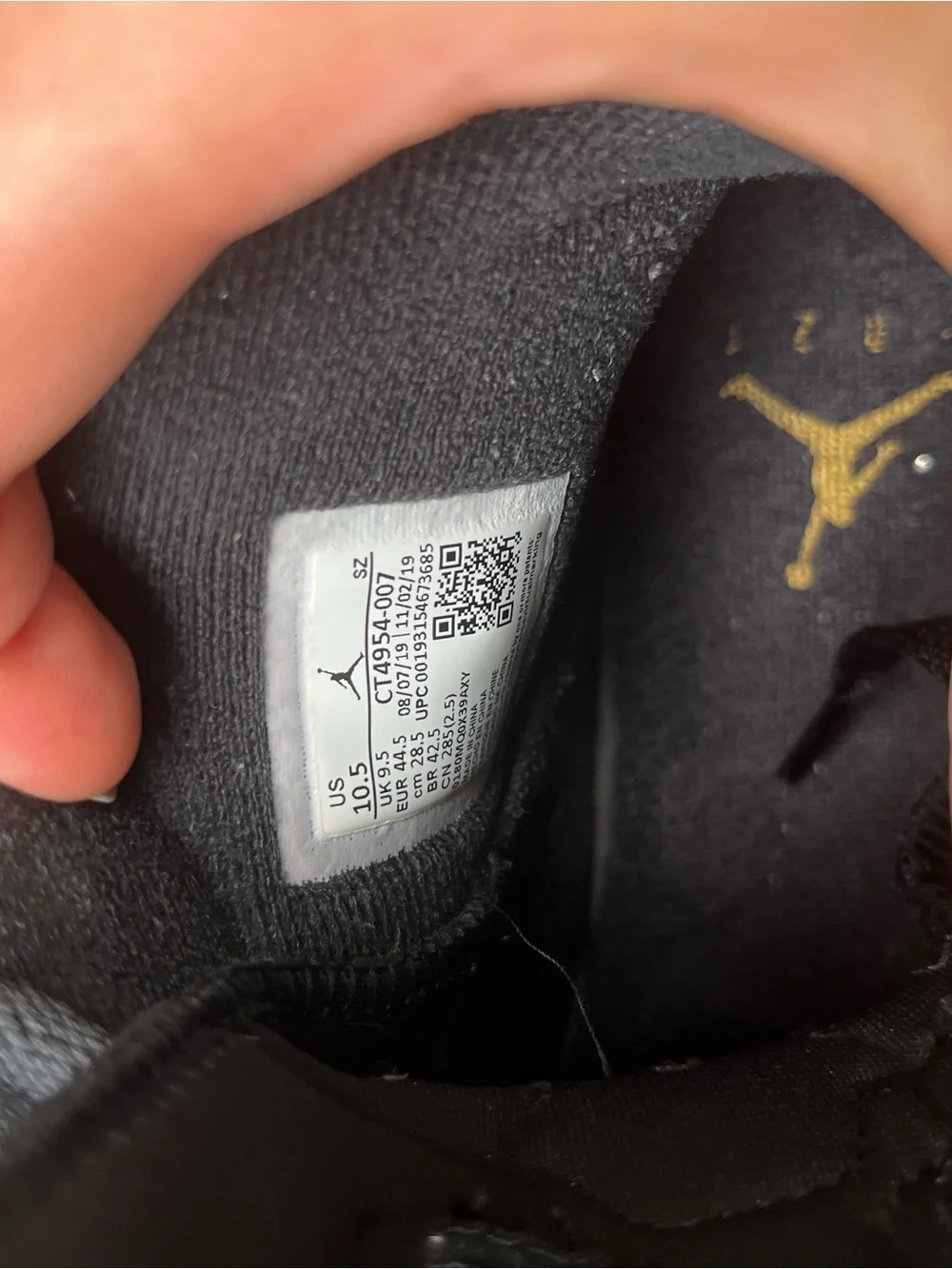 Air Jordan 6 Retro Defining Moments DMP 2019 CT4954-007 Sz 10.5 Retro